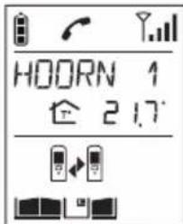 HAGER MHF05X - Opgeroepen handset - 3