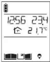 HAGER MHF05X - Display van de handset - 1