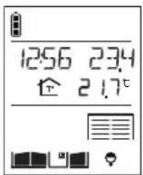 HAGER MHF05X - Switching the handset to silent mode - 2