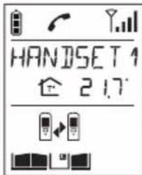 HAGER MHF05X - Handset being called - 3