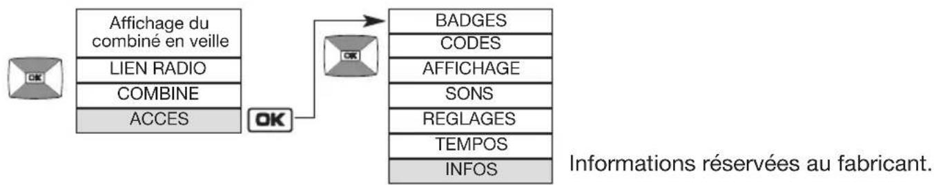HAGER MHF02X - Modification des options sonores - 5