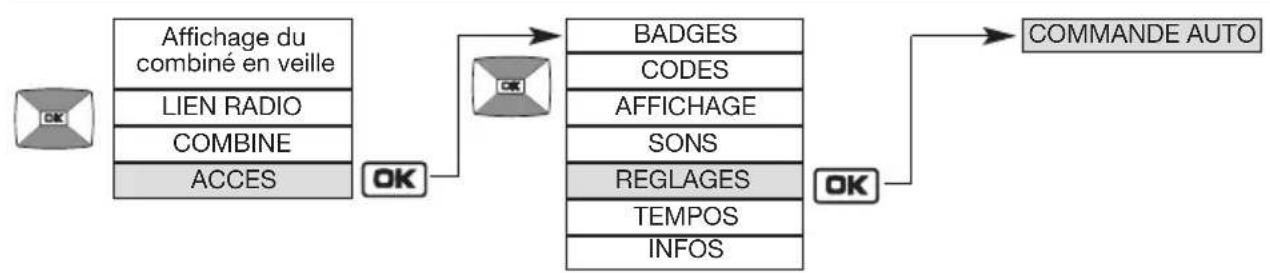 HAGER MHF02X - Modification des options sonores - 3