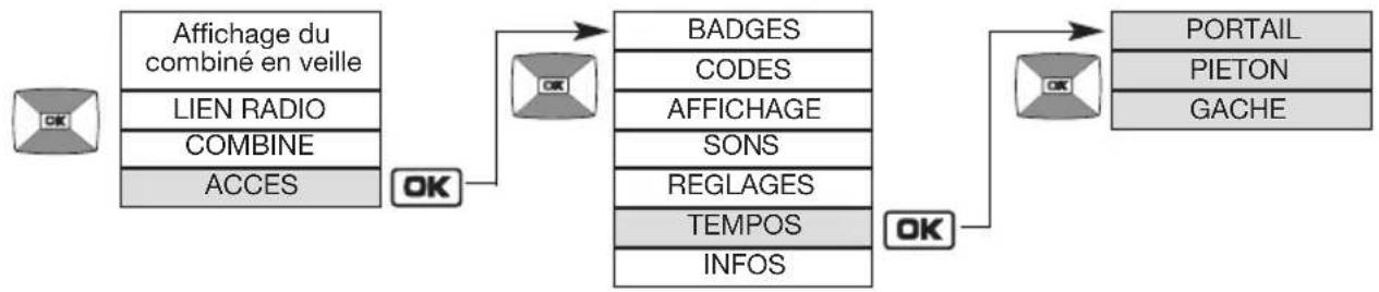 HAGER MHF02X - Modification des options sonores - 4