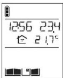 HAGER MHF02X - Using the handset in handheld mode (handset off base) - 3
