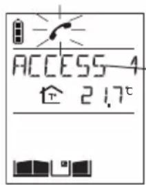 HAGER MHF02X - Answering a visitor's call - 1