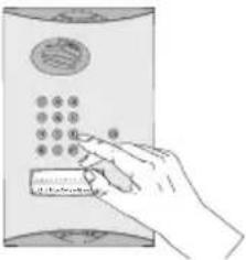 HAGER MHF02X - Modification des options des codes accès - 3