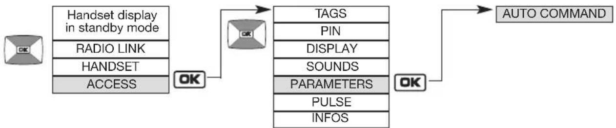 HAGER MHF02X - Modifying control options - 1