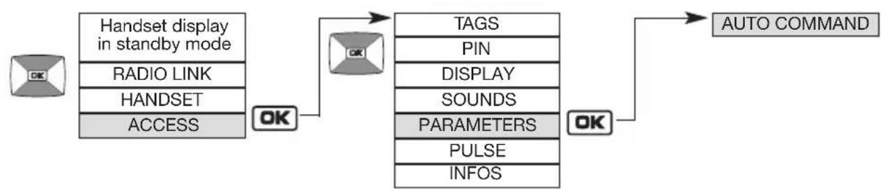 HAGER MHF03X - Modifying control options - 1