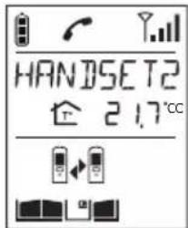 HAGER MHF03X - Handset making the call - 5