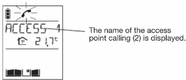 HAGER MHF01X - Answering a visitor's call - 1