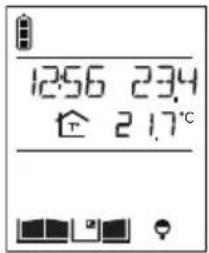 HAGER MHF01X - Display van de handset - 1