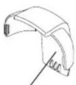 HAGER LCA01F - Clip ceinture - 1