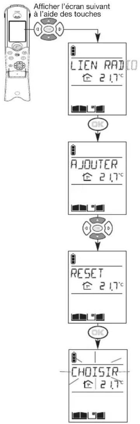 HAGER LCA01F - Retour en programmation usine du combiné et du coffret technique - 1