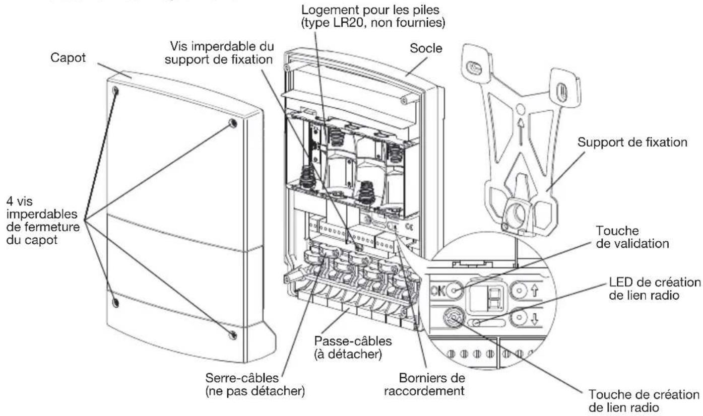 HAGER LCA01F - Le coffret technique LCB01F - 1