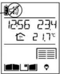 DAITEM SC902AF - Mettre le combiné en mode silence - 2
