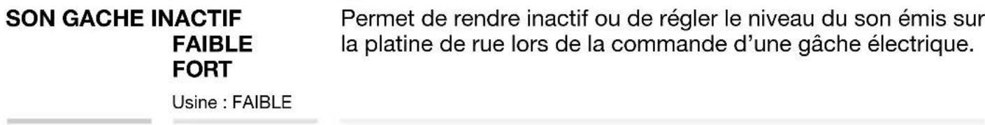 DAITEM MHF05X - Modification des options sonores - 4