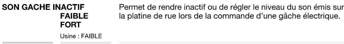 DAITEM MHF02X - Modification des options sonores - 4