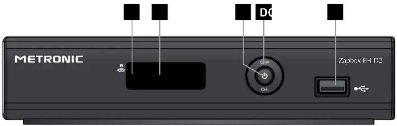METRONIC Zapbox EHD2 441622 - FR 3 - Description de l'adaptateur - 1