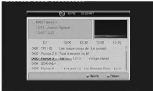METRONIC Zapbox EHD2 441622 - FR 11 - Guide Electronique des Programmes (EPG) - 1