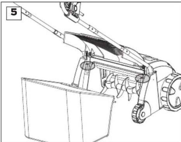 Gamma V1332X2 - Montage du bac de ramassage - 1