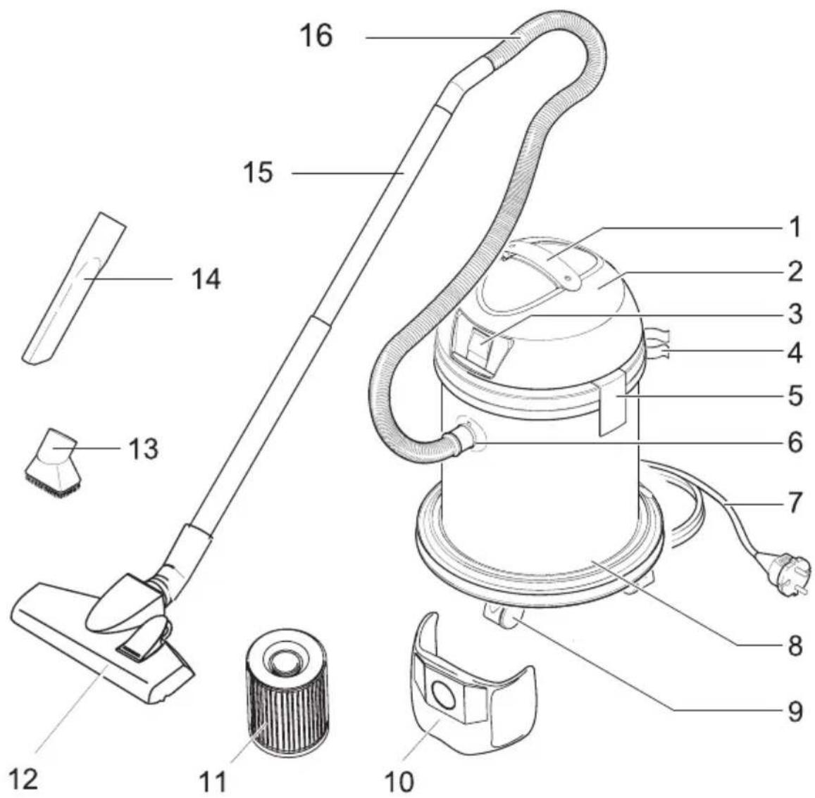 TOP CRAFT NT 0609 - Compruebe que no falta ninguna pieza del volumen de suministro. - 1