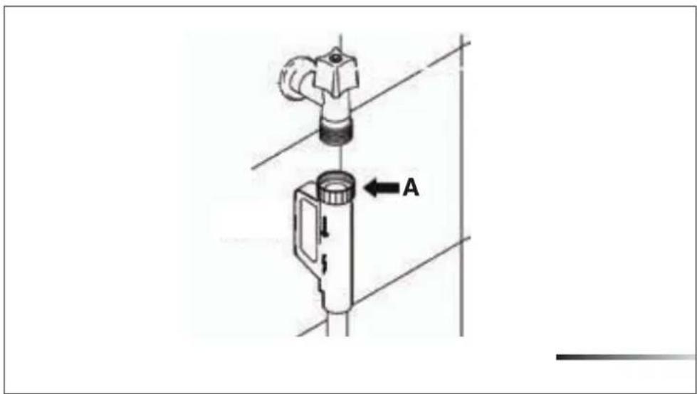 Fulgor Milano F6DW24 FI1 - Cleaning the water intake filter - 1