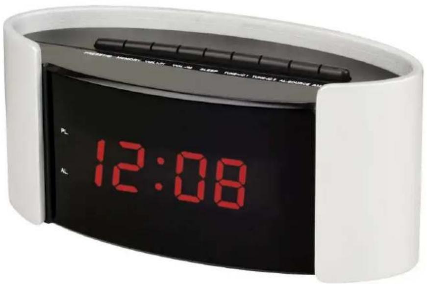 CLIP SONIC AR306 - Radio-réveil FM PLL - 1