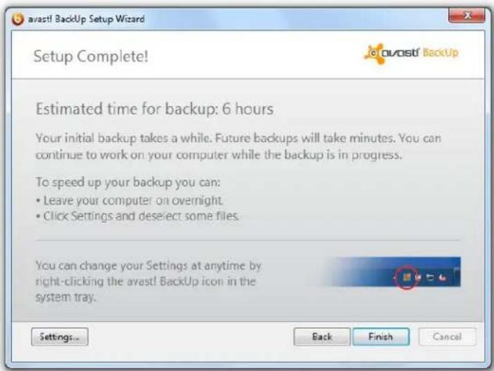 AVAST BackUp - How to install avast! BackUp - 5