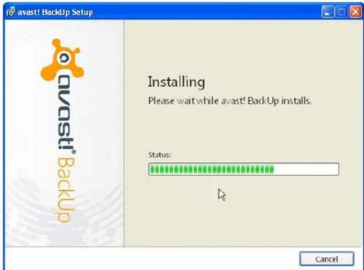 AVAST BackUp - How to install avast! BackUp - 2