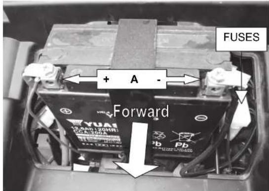 Adiva AD3 300 - BATTERY AND FUSES - 1
