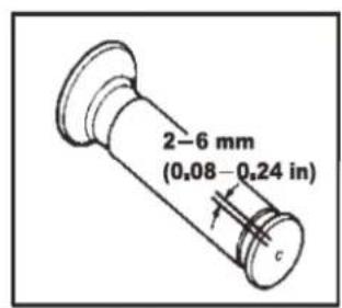 Adiva AD3 300 - Regolazione gioco della leva dell'acceleratore - 2