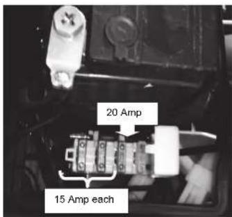 Adiva AD3 200 - BATTERY / FUSE COMPARTMENT - 2
