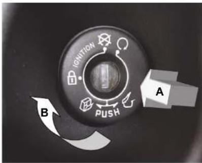 Adiva AD3 200 - OPENING THE TRUNK AND SADDLE - 1