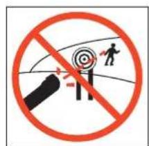 Stoeger X50 - RICHTEN SIE DAS LUFTGEWEHR NIIEMALS AUF EIN ZIEL, AUF DAS ES GEFAHRLICH SEIN KONNTE, ZUSCHIESSEN. - 2