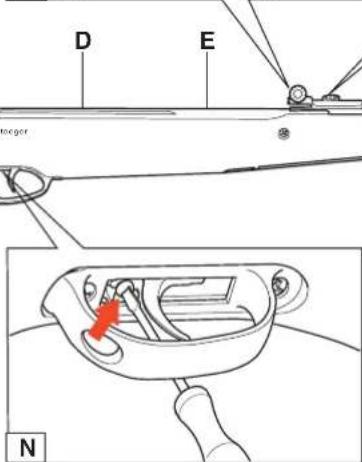 Stoeger X50 - NUNCA TRANSPORTAR UMA CARABINA DE AR COMPRIMIDO CARREGADA. - 6