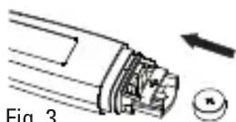 TORM MT101R - REEMPLACEMENT DE LA PILE - 3