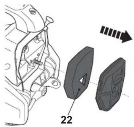MAC ALLISTER MCSP25 - Filtre à air - 2