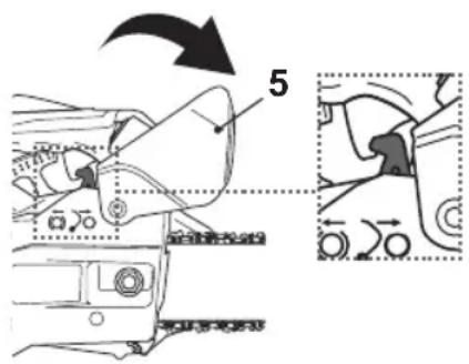MAC ALLISTER MCSP25 - Frein de chaine - 2