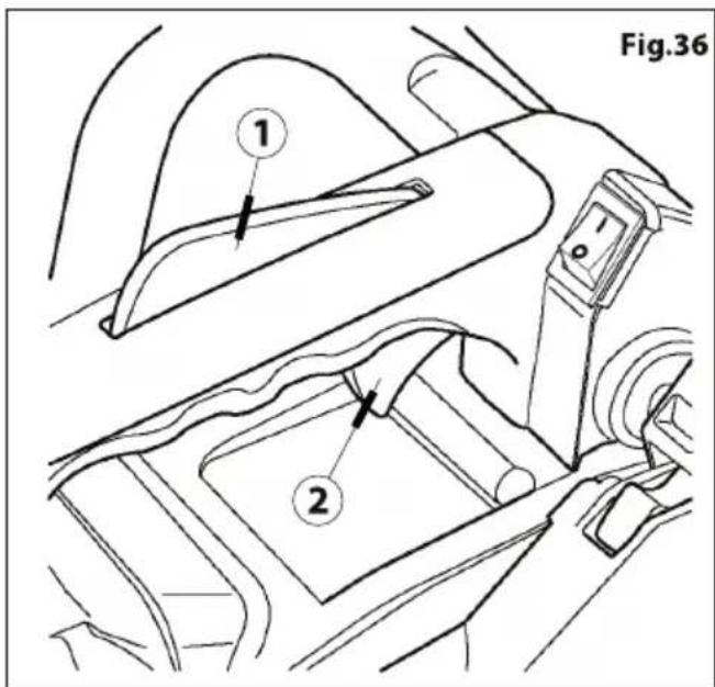 Greatland GL 92530 CSII - ATTENTION DANGER! La chaine de coupe est en mouvement puisque le levier de l'accéléateur est partiellement avancé. - 4