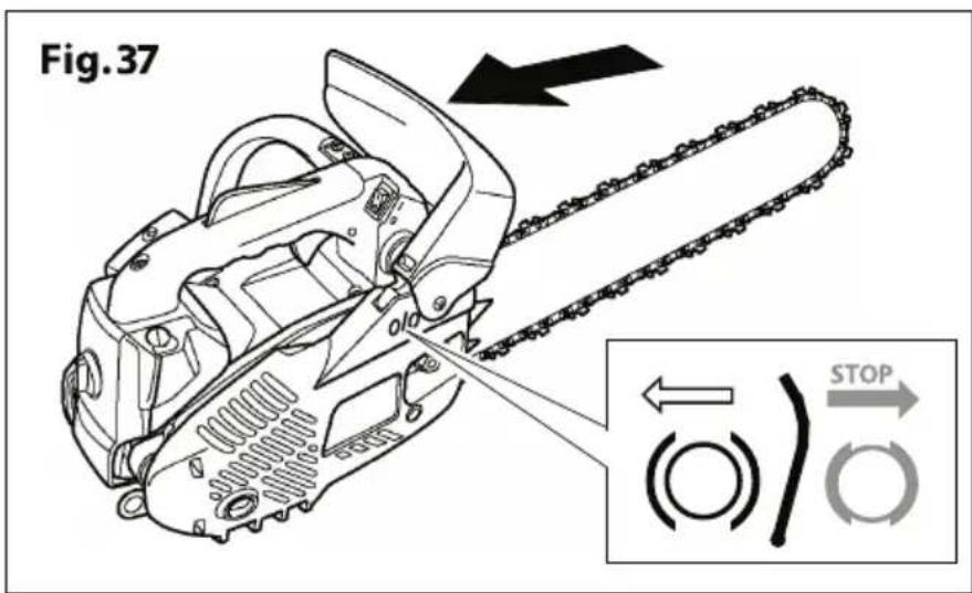 Greatland GL 92530 CSII - Tenir toujours la tronçonneuse des deux mains (si possible). - 1