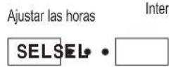 ESPA Multipool Tronic - - Programación día y hora actual - 7