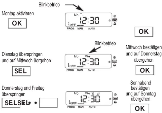 ESPA Multipool Tronic - - Programmierung der verschiedenen Automatikprogramme - 3