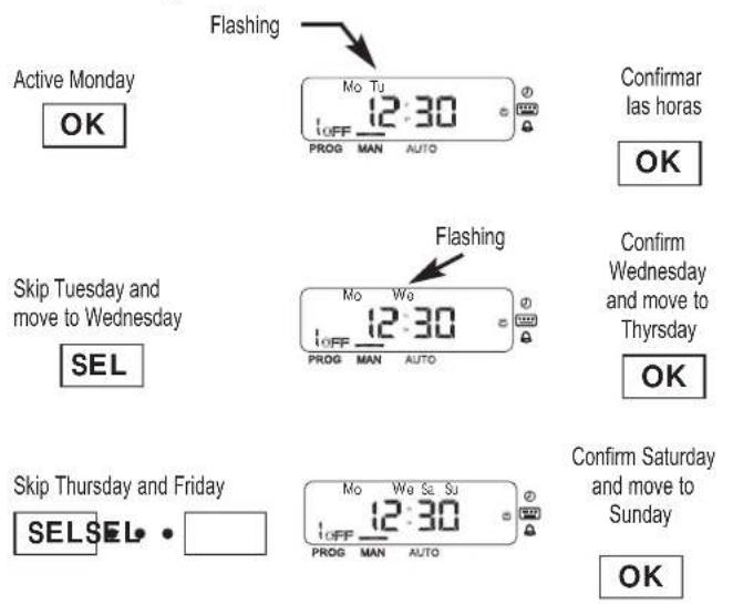 ESPA Multipool Plus - - Programming the automatic programmes - 11