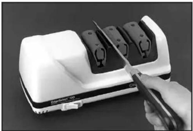 Chef's Choice EdgeSelect 120 - PROCEDIMIENTO PARA AFILAR LAS HOJAS RECTAS - 2