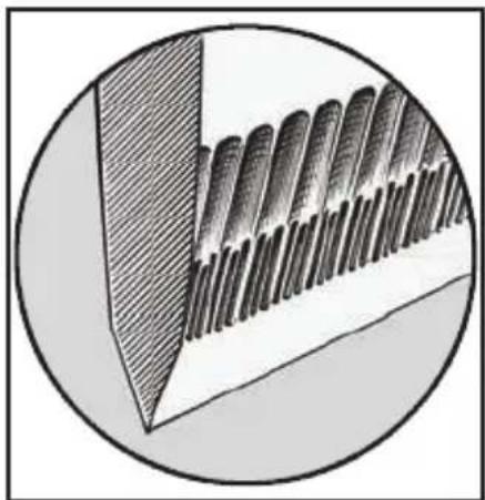 Chef's Choice EdgeSelect 120 - PROCEDURE FOR SHARPENING SERRATED BLADES: - 3