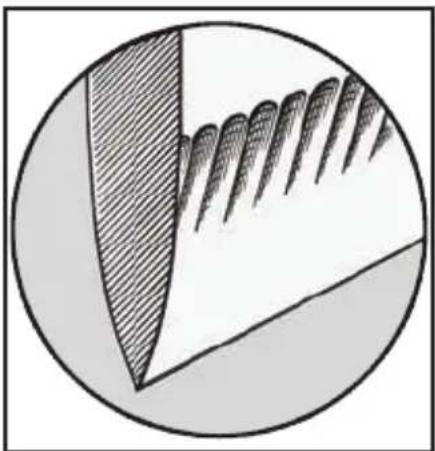 Chef's Choice EdgeSelect 120 - PROCEDURE FOR SHARPENING SERRATED BLADES: - 1