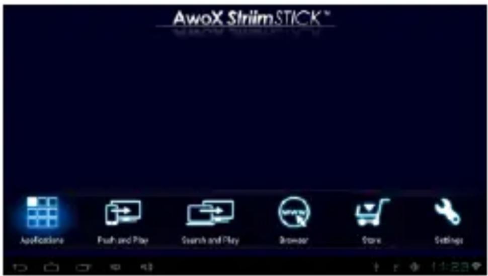 AwoX Striim StriimSTICK STW - Menu AwoX StriimSTICK - 1