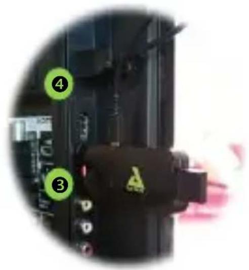 AwoX Striim StriimSTICK STW - Branchez le StriimSTICKSTICK sur votre téléviseur. - 2