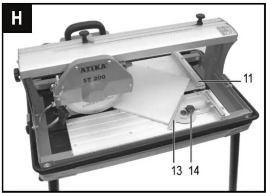ATIKA ST 200 - Radial tile cutter - 9