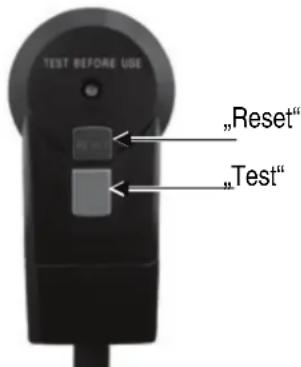 ATIKA ST 200 - Daily checks of the PRCD (residual-current-operated circuit breaker) - 1